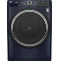 Sapphire Blue Smart Front Load Washer UltraFresh Vent System with OdorBlock™ and Sanitize w/Oxi